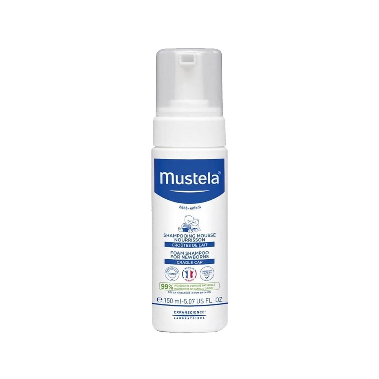 Mustela Newborn Foam Shampoo for Cradle Cap 150 ml