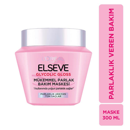 L'Oreal Paris Elseve Glycolic Gloss Shine Hair Mask 300ml