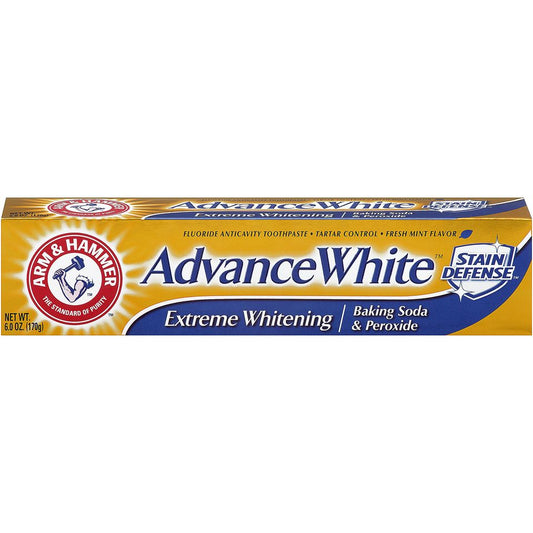 Arm & Hammer Advance White Extreme Whitening Toothpaste, 6.3 oz Tube