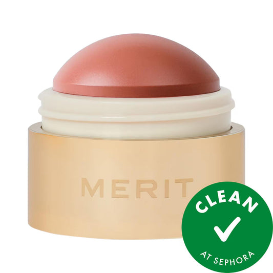 Flush Balm Cream Blush - Vegan, Cruelty-Free Makeup with Vitamin E for Natural Flush