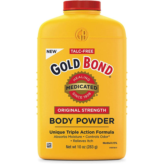 Gold Bond Medicated Original Strength Body Powder, 10 Oz