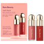 Soft Pinch: Mini Liquid Blush & Lip Oil Set - Vegan, Cruelty-Free Cosmetics, Natural Lip Tint & Hydrating Jojoba Oil - Perfect Travel Size Makeup