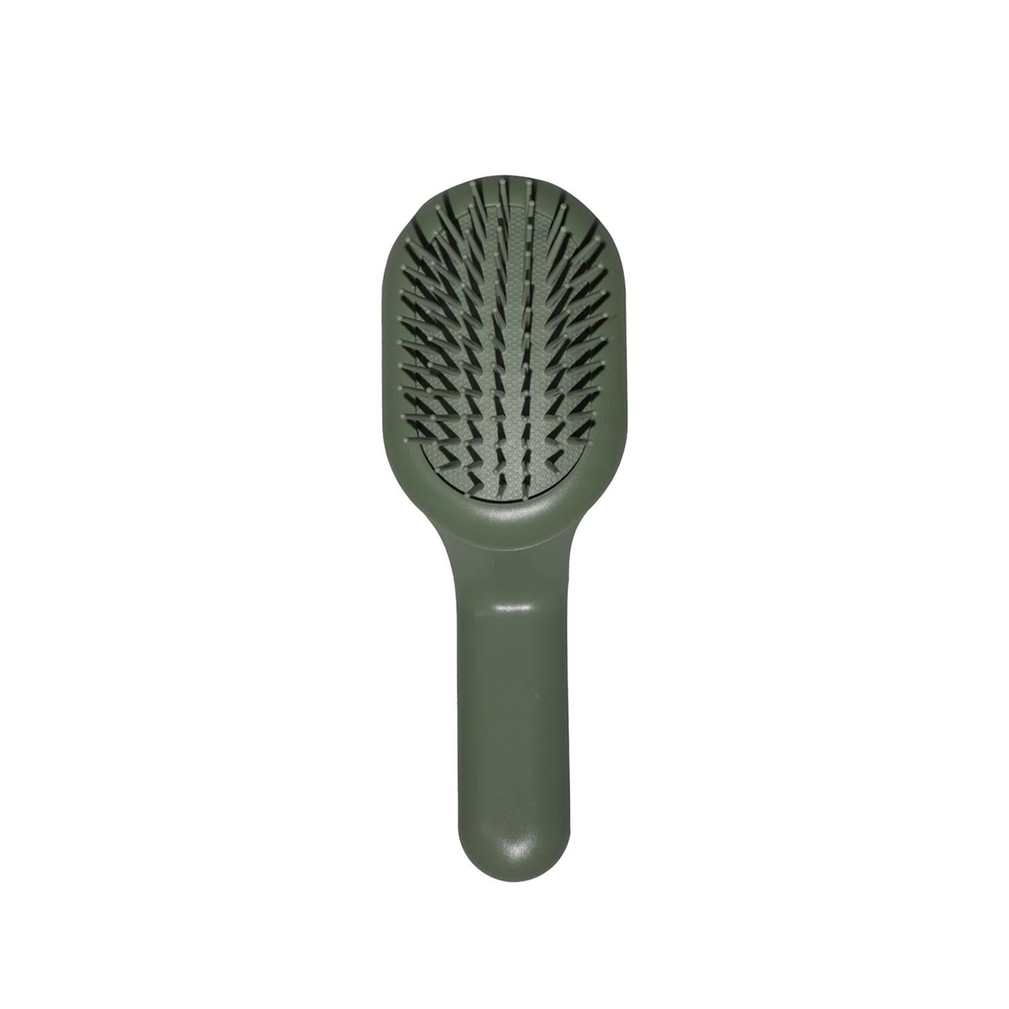 Janeke Curvy Bag Pneumatic Hairbrush in Green 1 pc