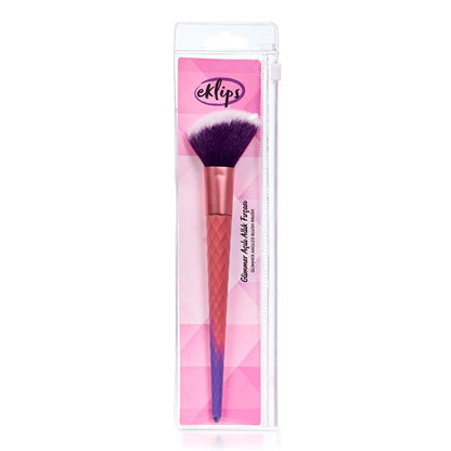 Eklips Glimmer Angled Blush Brush: Achieve a Flawless, Contoured Look with Precise Application - Professional Makeup Brush