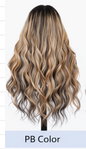 Reddish Brown Straight Human Hair Lace Closure Wig With Baby Hair