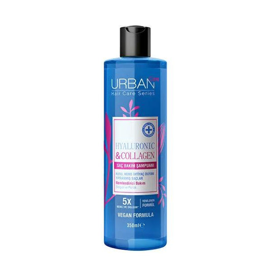 Urban Care Hyaluronic Acid & Collagen Shampoo: Volumizing, Hydrating & Shine for Dry, Damaged, Thin Hair - Vegan & Cruelty-Free - 11.83 fl oz