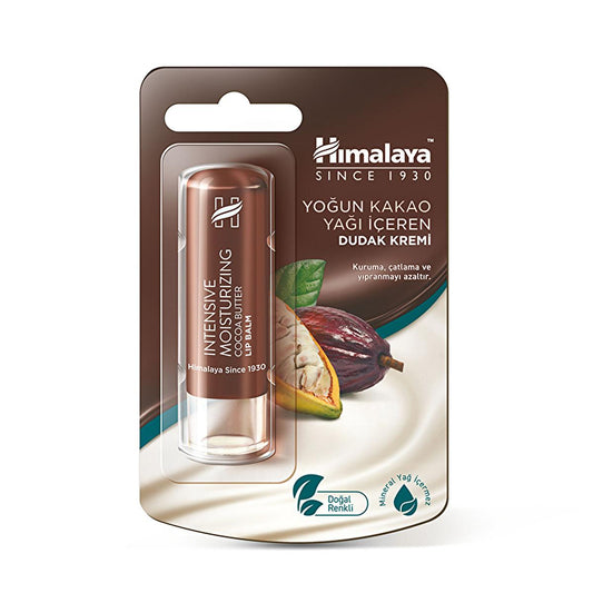 Himalaya Natural Lip Balm with Kakao Oil - Moisturizing Lip Care for Dry, Chapped Lips