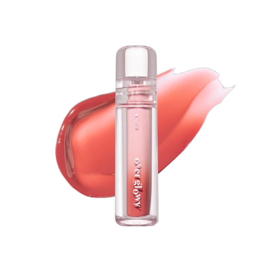 Etude Overglowy Tint 01 Scented Rose - Hydrating Lip Gloss 5g
