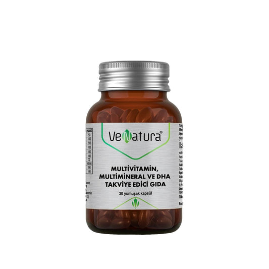 VeNatura Multivitamin & Multimineral with DHA - 30 Soft Capsules