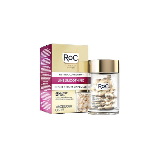 RoC Retinol Anti-Wrinkle Capsule Serum 30 Servings - Anti-Aging Skincare