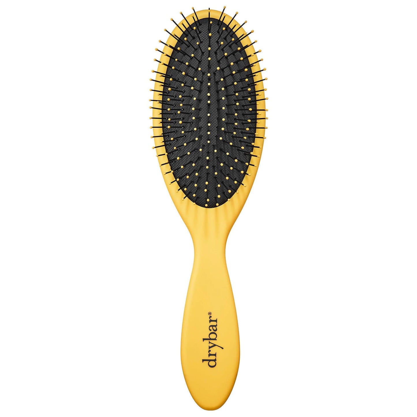 Super Lemon Drop Hair Detangling Brush - Gentle Flexible Bristles for Wet & Dry Hair, Soft-Touch Handle