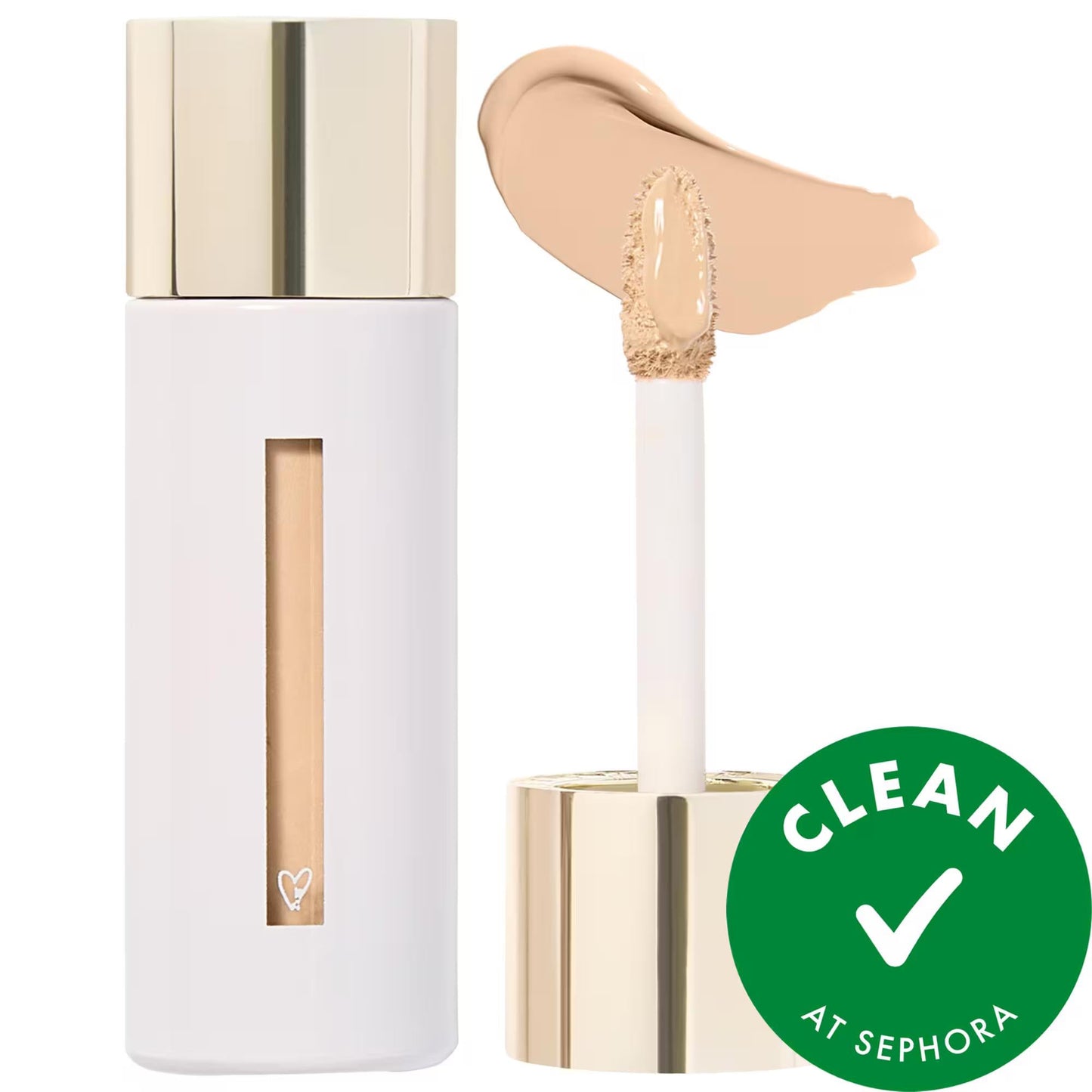 Vital Skincare Brightening Concealer With Hyaluronic Acid - Vegan, Gluten-Free Undereye Coverage