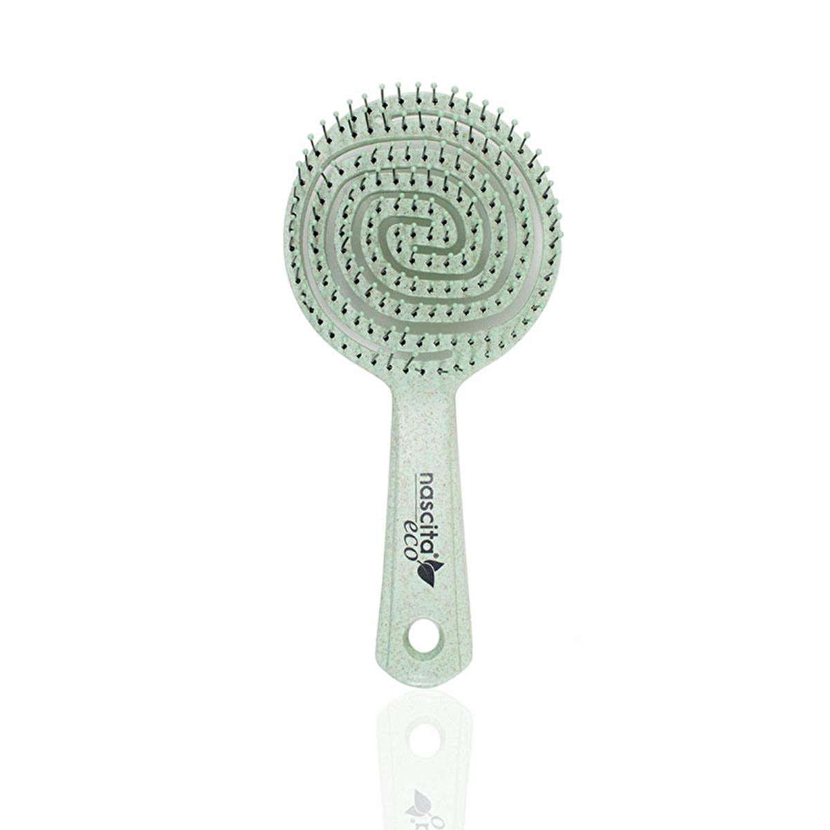 Nascita Vegan Pro Hair Brush - Anti-Static, Ergonomic Design for Curly Hair, Professional Quality