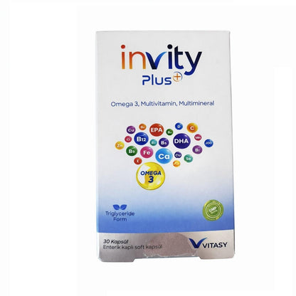 Invity Plus Dietary Supplement for Wellness 30 Capsules