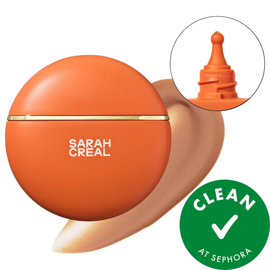 Brilliant Repair Shield Illuminating Broad Spectrum Face Mineral Sunscreen Serum SPF 50 - Vegan, Cruelty-Free, Reef Safe