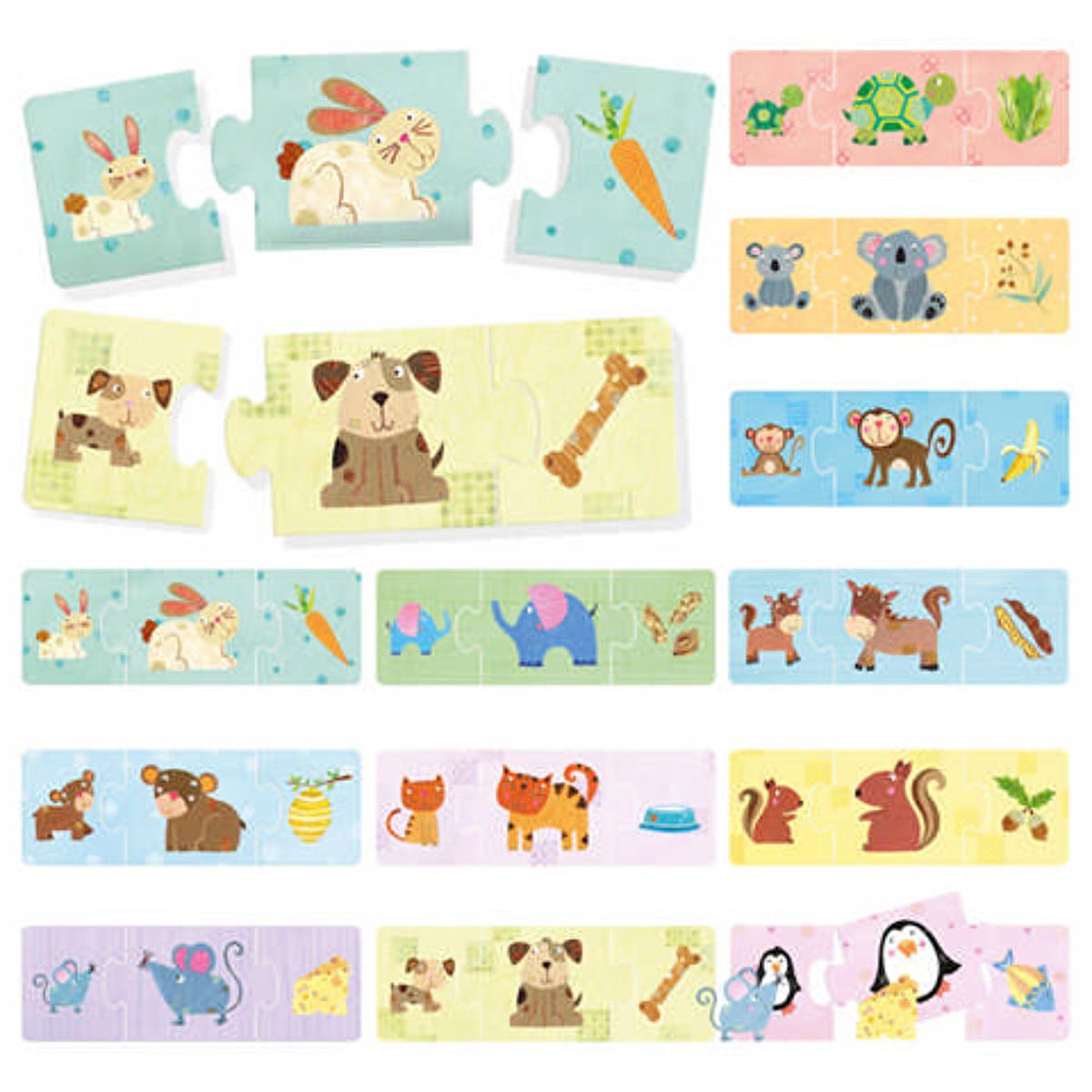 Headu Educational Puzzle for Toddlers - Cognitive Development Toy for Children Aged 2-5 Years