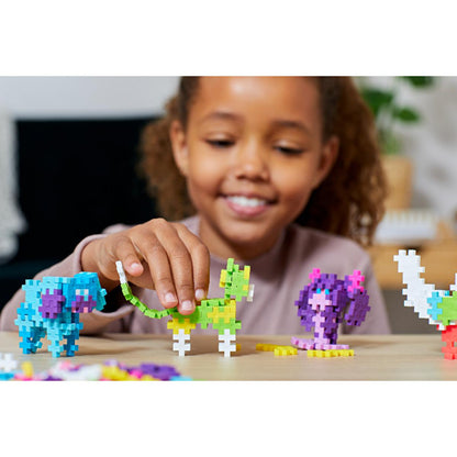 Plus Plus Construction Toy Set for Kids - 275 Piece Pet Theme Educational Building Blocks