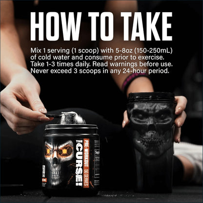 JNX Sports The Curse! Pre-workout, 30 Servings