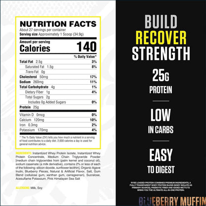 RYSE Loaded Protein, 27 Servings