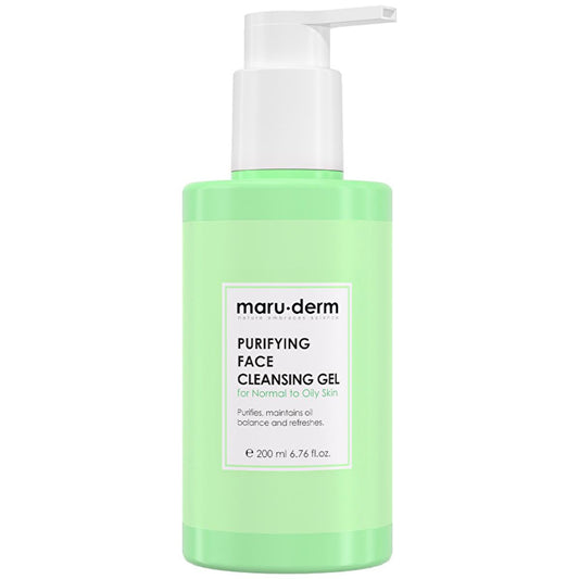 Maruderm Salicylic Acid Face Wash: Gentle Exfoliating Cleanser for Oily & Combination Skin - Pore Cleansing, SLES & Paraben Free, 6.76 fl oz