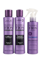 Cadiveu Plastica Dos Fios Sexy Hair Set. Detox Shampoo,Conditioner and Magic Fluid