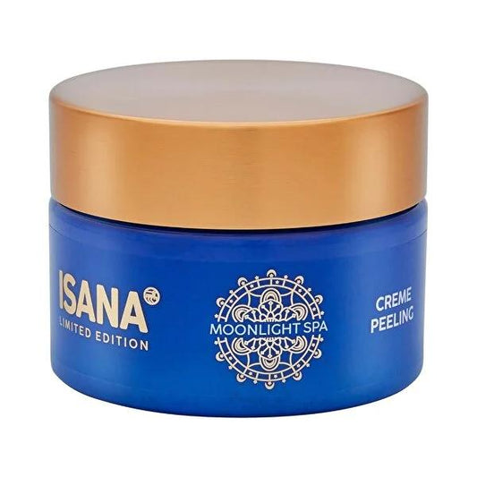 Isana Moonlight Spa Body Scrub: Creamy Sandalwood Exfoliating Scrub for Soft, Vegan, Microplastic-Free Skin - 8.45 fl oz