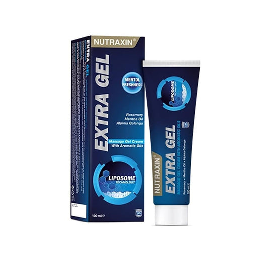Nutraxin Extra Relief Massage Gel - Soothe Muscle Aches with Glucosamine, Devil's Claw & Aromatherapy, 100ml