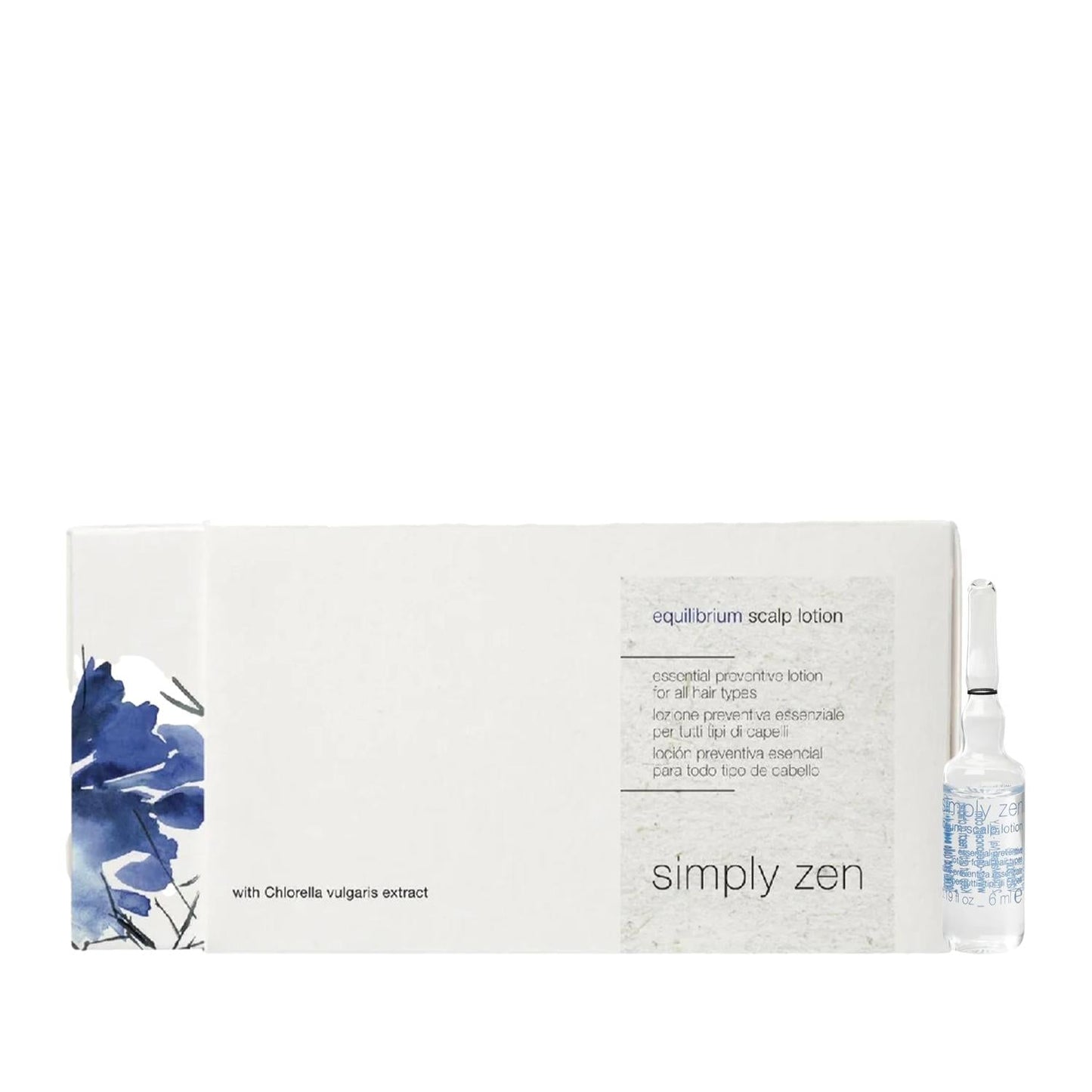 Simply Zen Equilibrium Scalp Lotion for Balanced Hair 8x6 ml