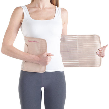 Owli Bamboo Postpartum Corset: Premium Support for Slimming & Diastasis Recti Recovery - Breathable, Antibacterial Belly Wrap