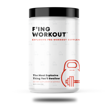 F'ing Nootropic Pre-Workout Supplement - Unleash Your Focus and Power