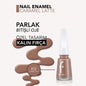 Flormar Nail Enamel High-Pigment Nail Polish in Caramel Latte 11ml