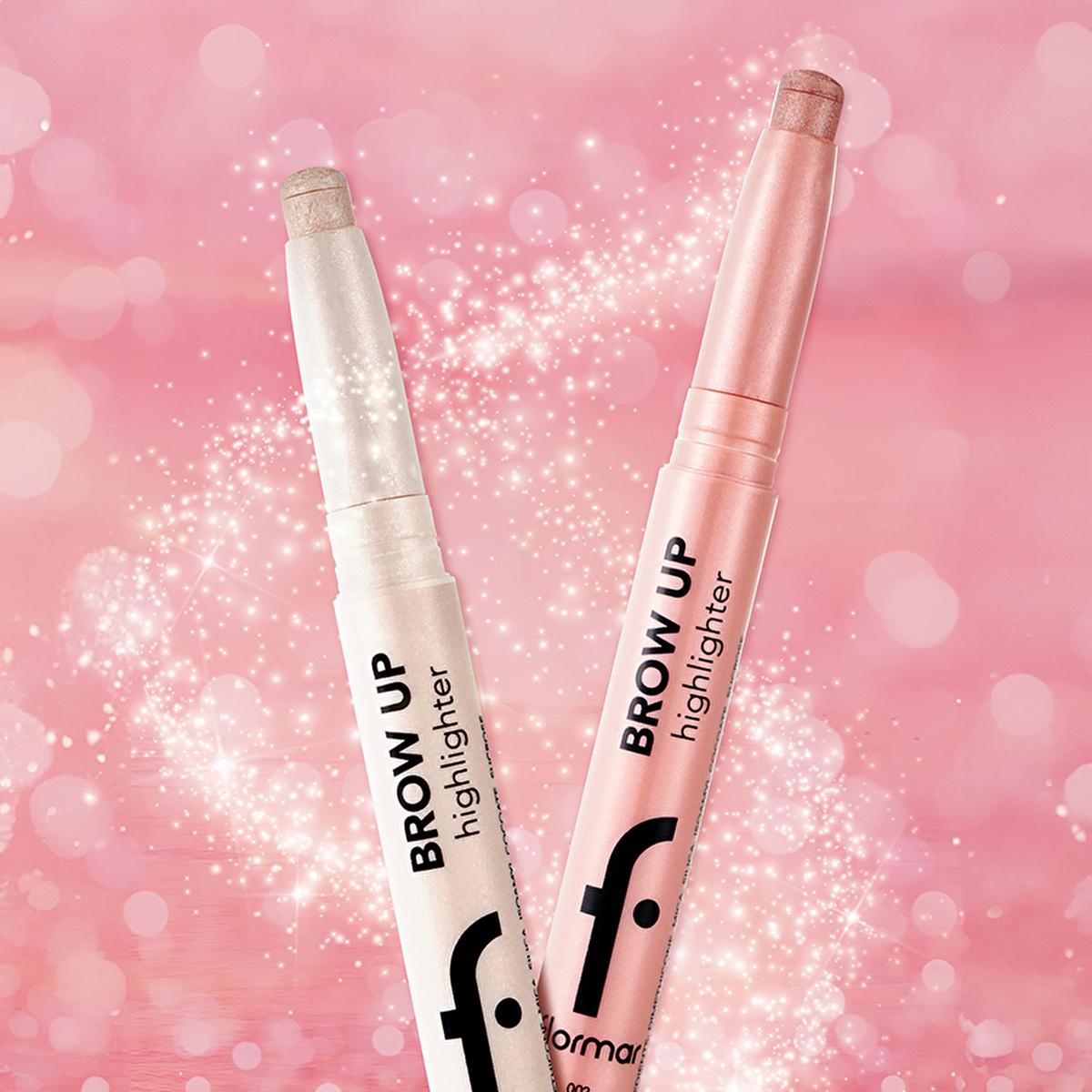 Flormar Brow Up: Shimmer Eyebrow Highlighter Pencil - Lift & Illuminate Your Brows with Soft, Pearlescent Finish