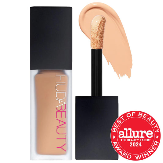 Huda Beauty #FauxFilter Waterproof Matte Concealer: Full Buildable Coverage, Vegan & Cruelty-Free, Long-Lasting & Transfer-Proof Concealer