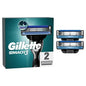 Gillette Mach3 Razor Blade Refills for Men - 3 DuraComfort Blades, Reduced Irritation - Compatible with Mach3 Razors