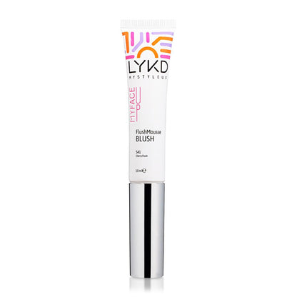 LYKD Cherry Flush Mousse Blush: Buildable, Natural Looking Liquid Blush for Flushed Cheeks - Easy to Apply, Vibrant Color