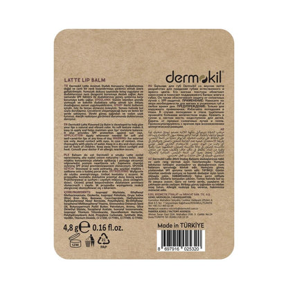 Dermokil Latte Lip Balm Hydrating Lip Care 4.8g