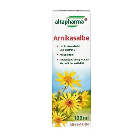 Altapharma Arnica Balm - Vegan Skincare for Post-Workout Relief & Natural Muscle Soothing - 3.38 fl oz
