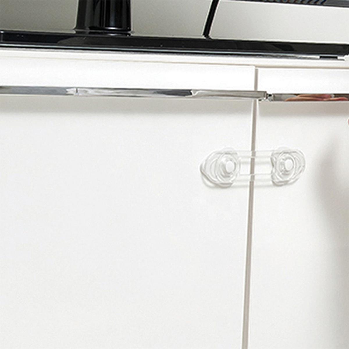 Babyjem Multi-Purpose Safety Lock - Easy Installation Childproofing Solution for Cabinets & Drawers
