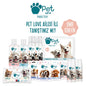 Pet Love Argan Oil Pet Shampoo for Cats & Dogs - Natural, Gentle, 7.61 fl oz
