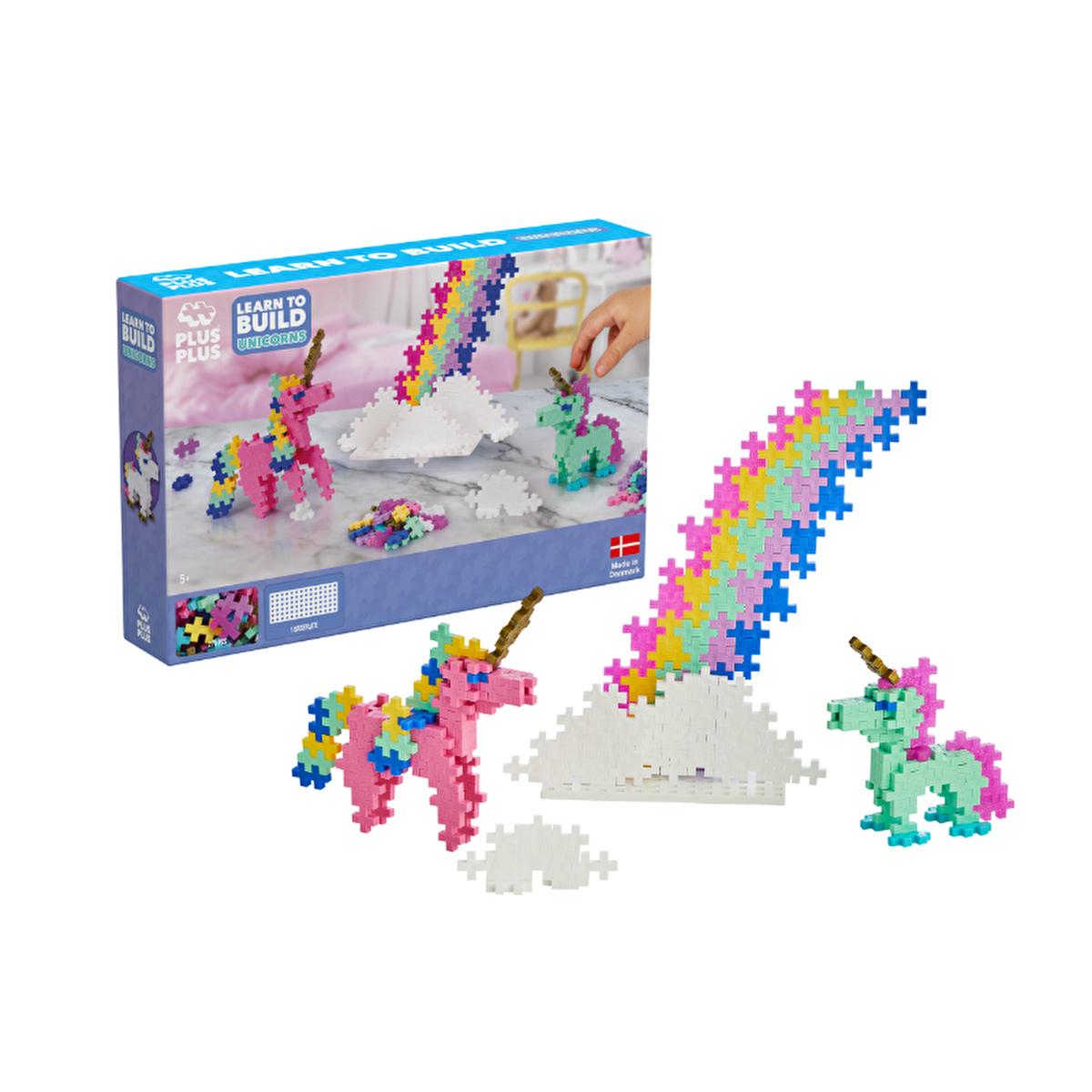 Plus Plus Unicorn Construction Toy Set - 275 Pieces for Creative Building and Learning