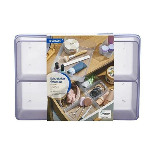 Ideenwelt Drawer Organizer 7-Piece Set - Maximize Storage & Declutter Your Home - Drawer Dividers, Home Organization Solutions
