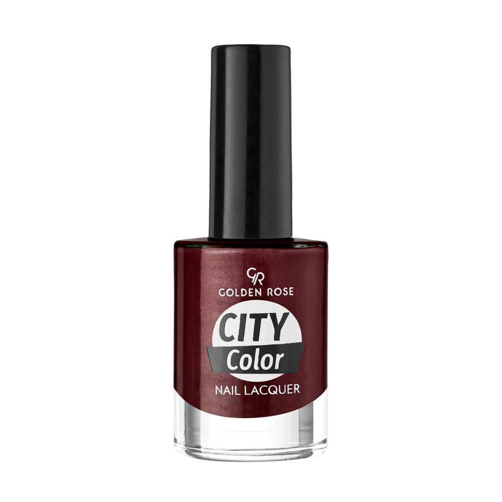 Golden Rose City Color Nail Lacquer Long-Wear Polish Shade 57