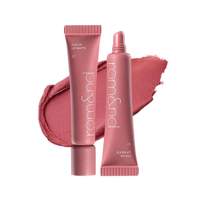 rom&nd Zero Velvet Tint 02 Hush Grape Matte Liquid Lipstick 5.5g