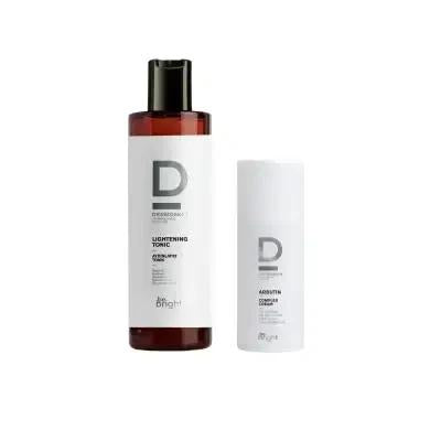 Dermoskin Brightening Skincare Set - Achieve Even-Toned Complexion with Arbutin & Niacinamide