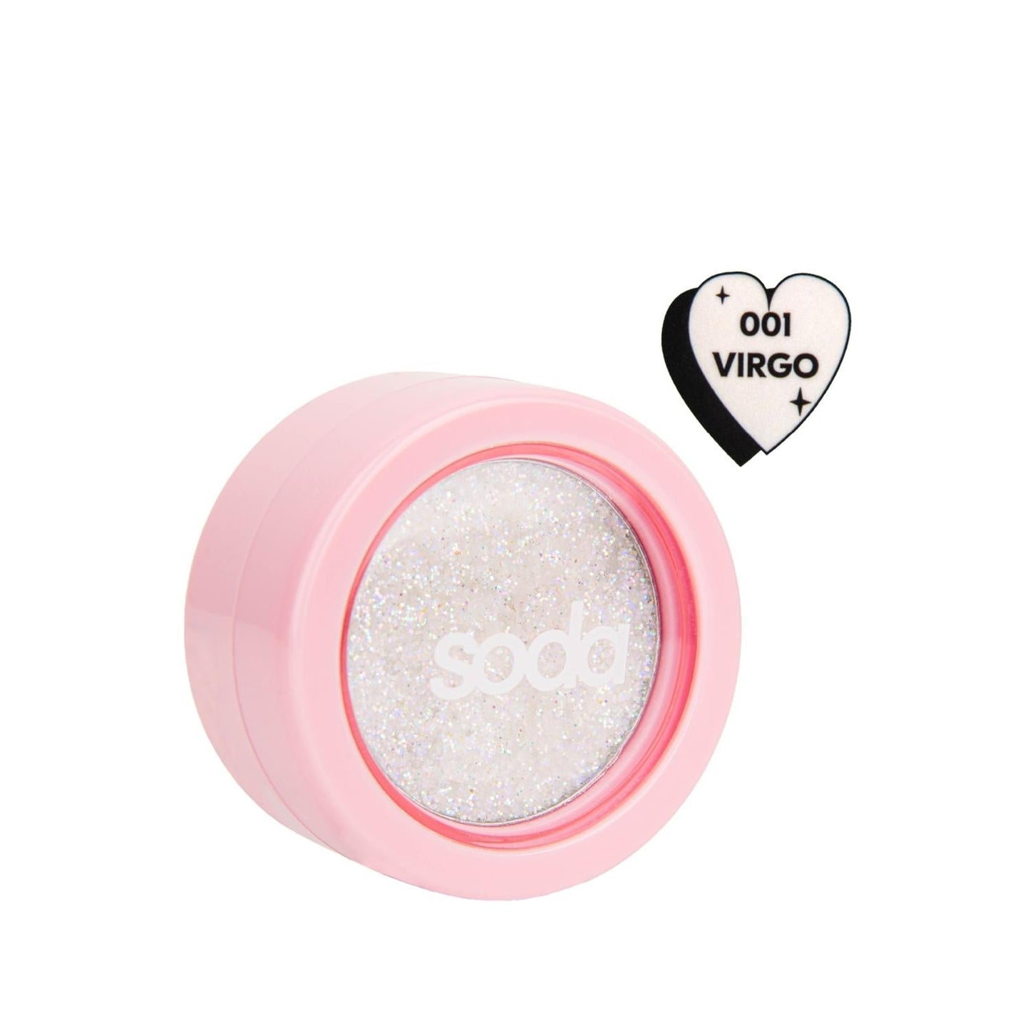 Soda Glitter Gel - Glitter Gel Face and Body Glitter for Cosmetic Decoration - 1.5g