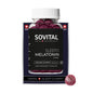 Sovital Melatonin Dietary Supplement - 3mg Melatonin, Vegan Gummies for Sleep Support - 60 Count
