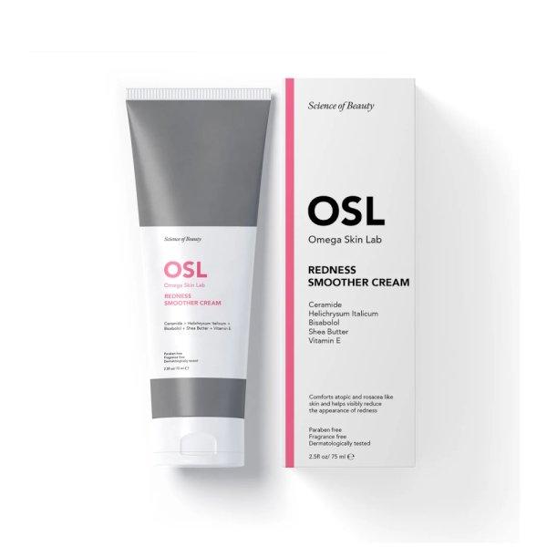Omega Skin Lab Redness Smoother Soothing Cream 75ml