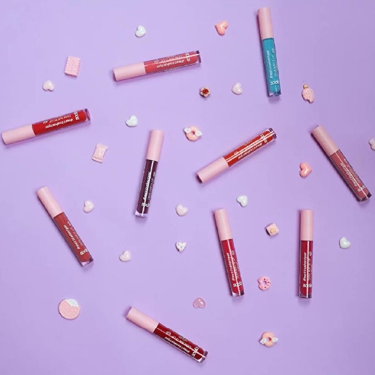 Soda Liquid Lipstick - Demi Matte Finish, Long Lasting Lip Color for Women