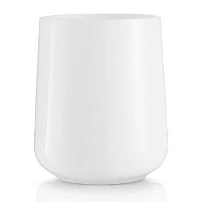 Eklips White Multi-Purpose Makeup Brush Holder for Vanity