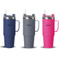Kiwi 1200ml Insulated Water Bottle & Stainless Steel Thermos: Keep Drinks Hot or Cold On-The-Go.